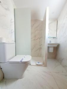 Koupelna v ubytování Hotel Maritimo