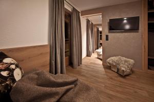 Telewizja i/lub zestaw kina domowego w obiekcie Villa Michaela
