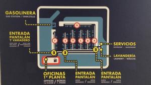 The floor plan of Pato Lucas Sail Boat
