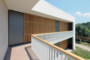 Balkón nebo terasa v ubytování ecoSuites