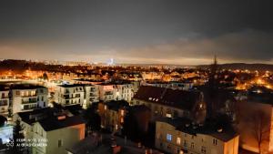 Widok na miasto Sopot z tego apartamentu