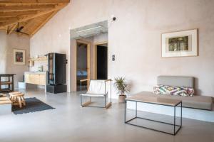 Posezení v ubytování ecoSuites