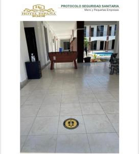 Vstupní hala nebo recepce v ubytování Hotel España