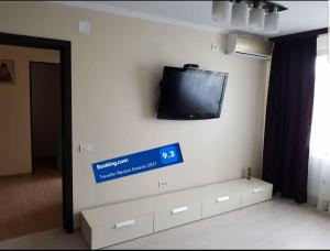 コンスタンツァにあるTudy Apartmentの薄型テレビが備わります。