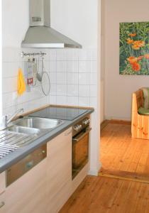 Ett kök eller pentry på Kleiner Herrenhof
