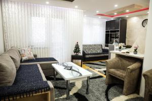 O zonă de relaxare la Apartman Lara