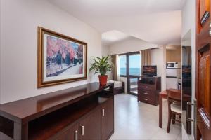 Η κουζίνα ή μικρή κουζίνα στο Apart Hotel Torre Del Sol