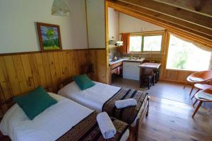 Postel nebo postele na pokoji v ubytování Departamentos en Alojamientos Techo Azul
