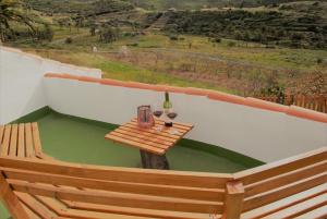 A balcony or terrace at Finca Ulises Las Hayas