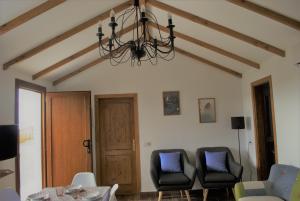 A seating area at Finca Ulises Las Hayas
