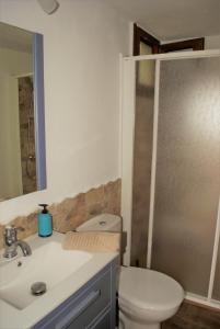 A bathroom at Finca Ulises Las Hayas