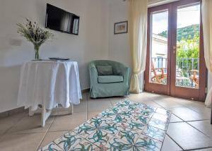 Posezení v ubytování B&B Il Vicolo