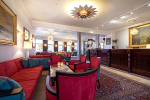Istumisnurk majutusasutuses Hotel Dania