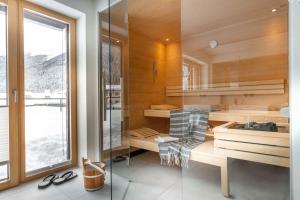 Posteľ alebo postele v izbe v ubytovaní Sporthotel Chalet