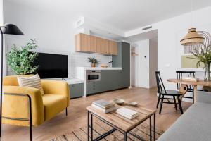 Køkken eller tekøkken på Madrid Sur Apartments by Olala Homes