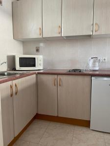 Kuchnia lub aneks kuchenny w obiekcie Apartamentos Torres Cardona (Playa)