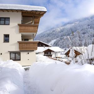 Berg' & Bluamen Appartements Stubai v zime