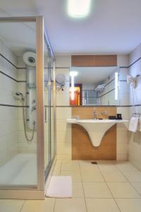 Kupatilo u objektu Hotel Podgorica
