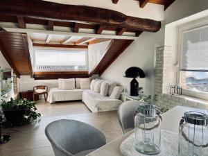 A seating area at La casa di Angelina
