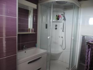 Koupelna v ubytování PALMandre (Pag Apartment Luxurious)
