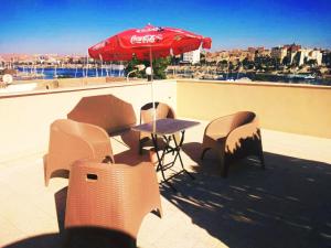 A balcony or terrace at Adad Noubian House
