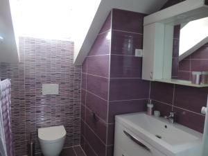 Koupelna v ubytování PALMandre (Pag Apartment Luxurious)