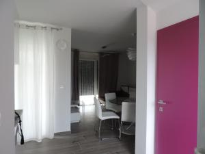 Posezení v ubytování PALMandre (Pag Apartment Luxurious)