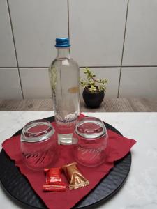 Nápoje v ubytování De achtertuin