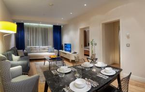 Posezení v ubytování Armoni Residence Istanbul