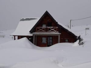 Chalet Hill Zabljak að vetri til