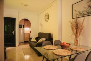 Posezení v ubytování Aparthotel Costa Blanca