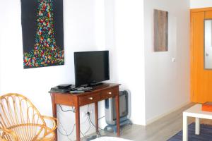 TV a/nebo společenská místnost v ubytování Madeira Native Motion Guest House