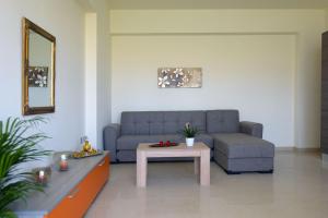 A seating area at Stelia Luxury apartments
