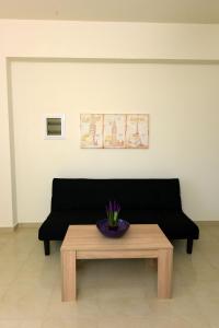 A seating area at Stelia Luxury apartments