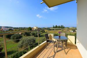 A balcony or terrace at Stelia Luxury apartments