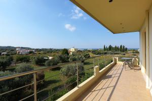 A balcony or terrace at Stelia Luxury apartments