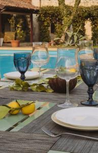 The swimming pool at or close to Villa Giovanna