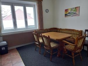 Posezení v ubytování Apartmán Saxán Smržovka