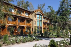 Zahrada ubytování Termas de Jahuel Hotel & Spa