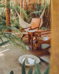 Zahrada ubytování Encantada Tulum