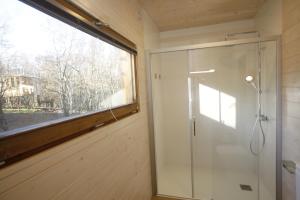 Koupelna v ubytování Cabanas das Chousas