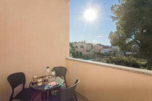 Balkón alebo terasa v ubytovaní Apartmani Rišpet