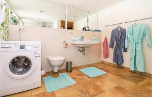 Koupelna v ubytování Barrierefreie Ferienwohnung