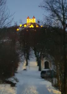Apartman Okamih Banská Štiavnica v zimě