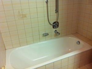 Koupelna v ubytování Hotel Garni Pfandl