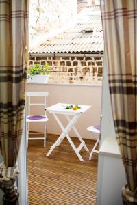 Balkón nebo terasa v ubytování Prior Suites Split