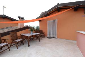 Ein Balkon oder eine Terrasse in der Unterkunft Casa Daniele