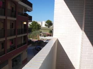 ペニスコラにあるSol y Marの建物のバルコニーからの眺め