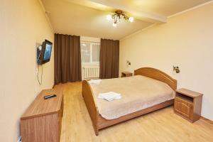 TV a/nebo společenská místnost v ubytování Hotel Barbaris