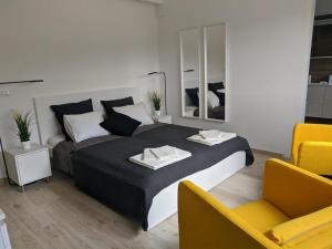 Katil atau katil-katil dalam bilik di Villa Corfinium +88 gambar